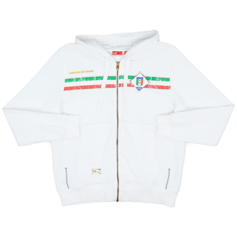 2006-07 Italy Puma Hooded Zip Top - 5/10 - (M)
