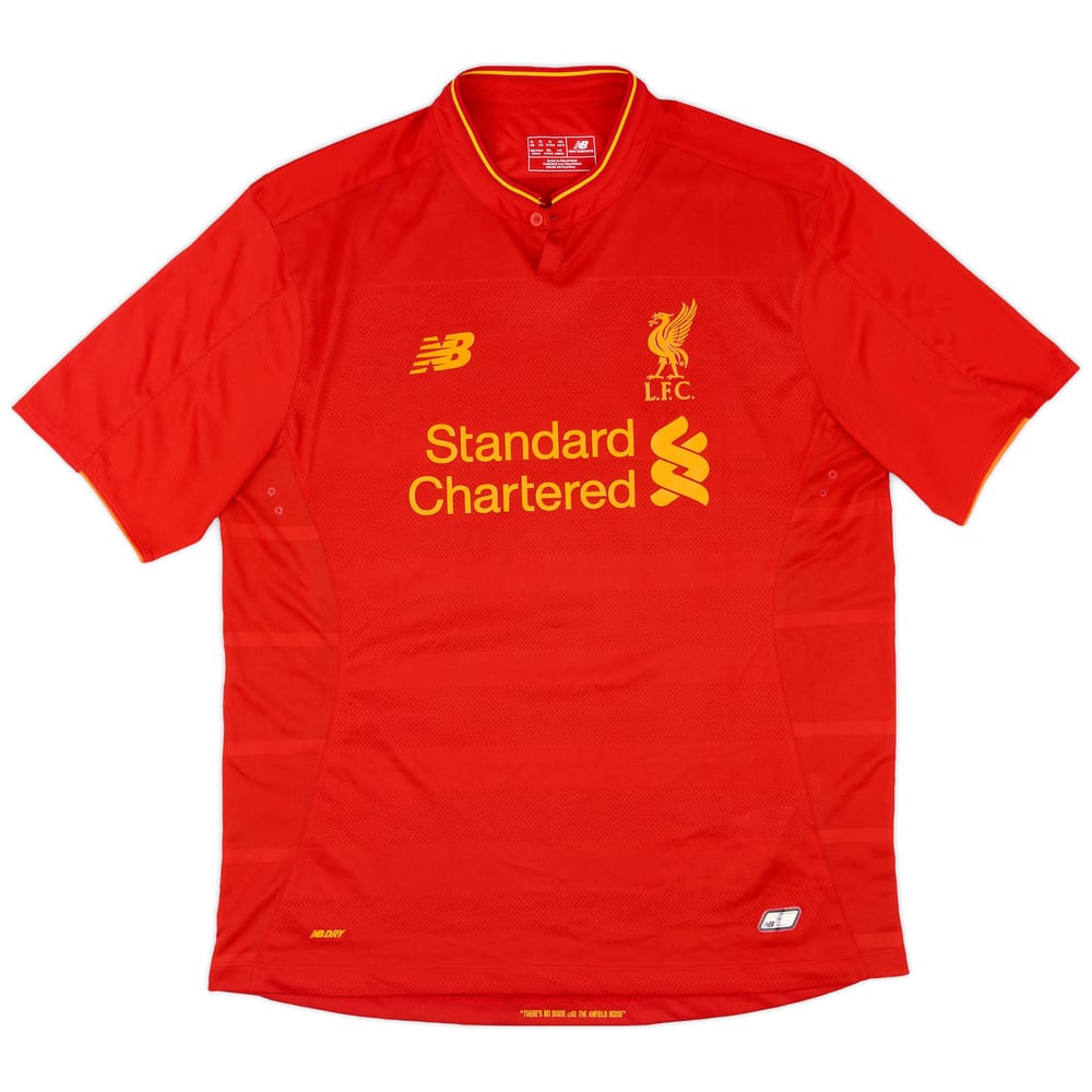 2016-17 Liverpool Home Shirt - 8/10 - (XL)