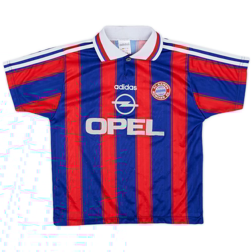 1995-97 Bayern Munich Home Shirt - 6/10 - (M.Boys)