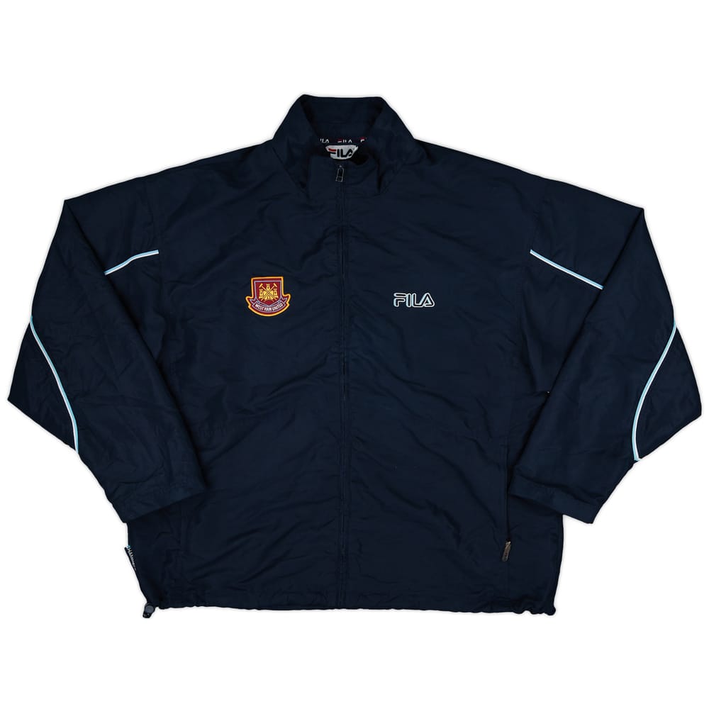 2000-02 West Ham Fila Rain Jacket - 9/10 - (XL)