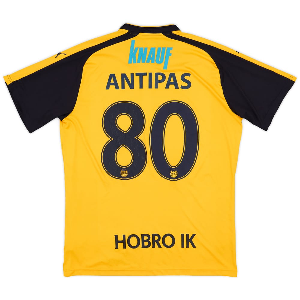 2017-18 Hobro IK Home Shirt Antipas #80 - 6/10 - (XL)