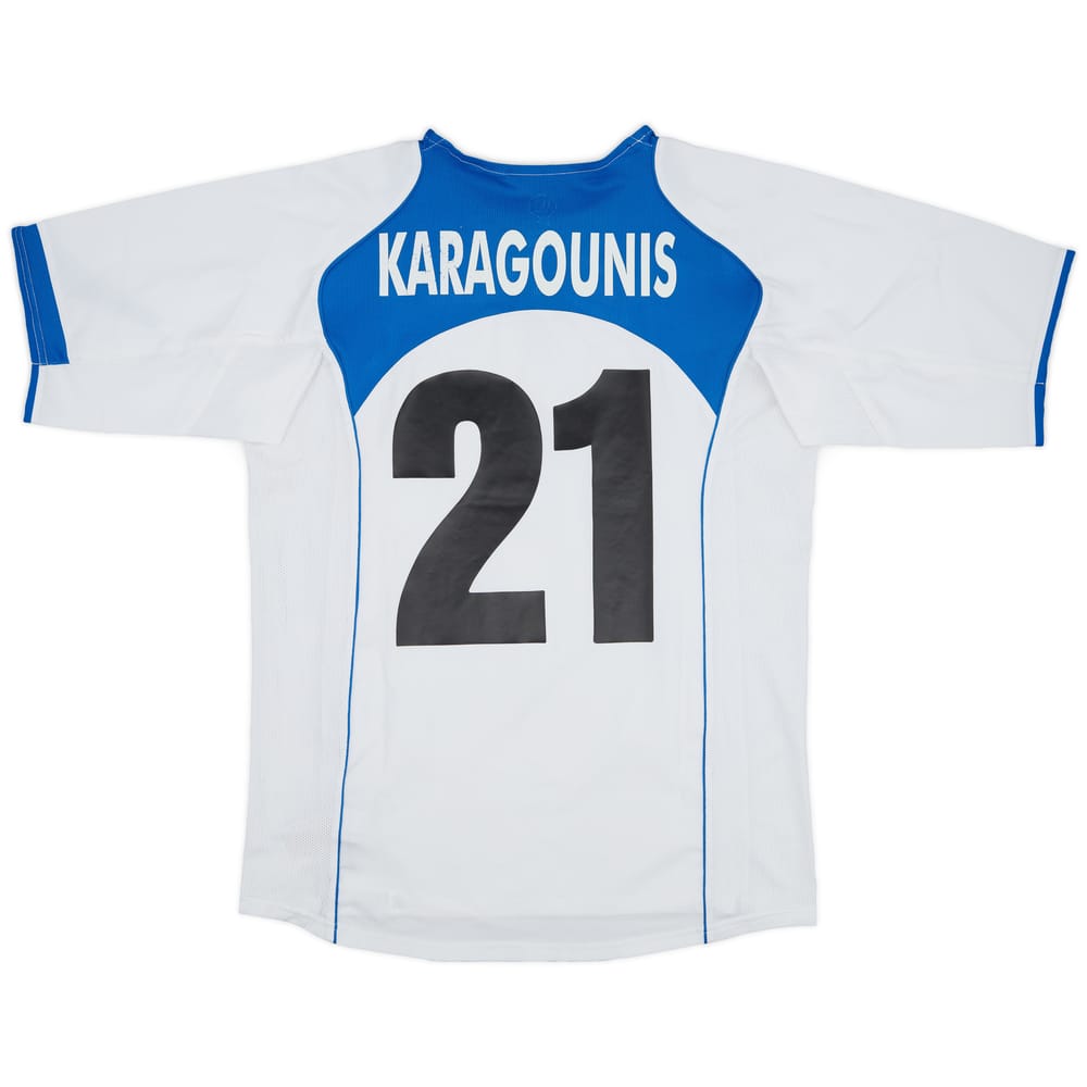 2004-05 Inter Milan Away Shirt Karagounis #21 - 7/10 - (M)