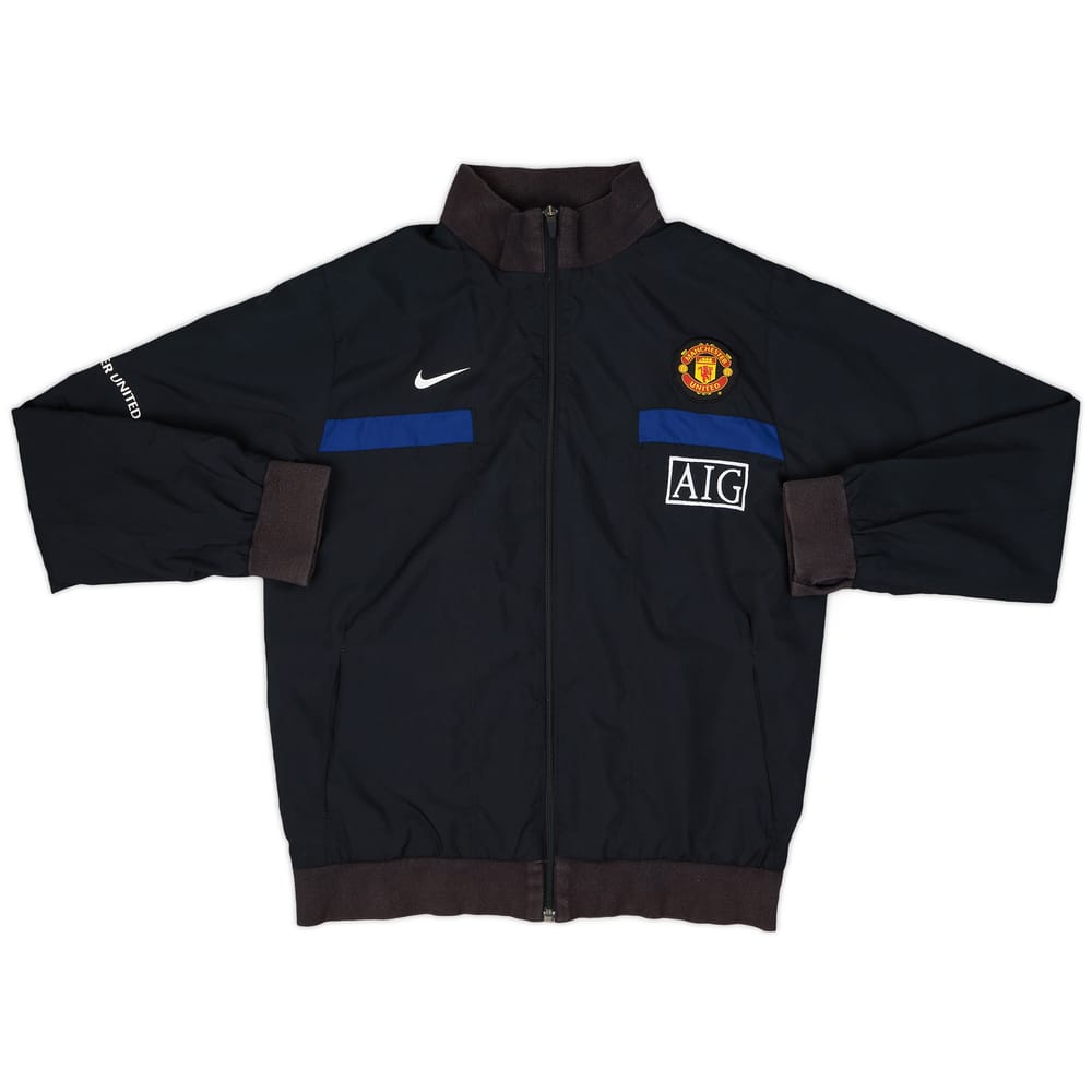 2009-10 Manchester United Nike Track Jacket - 8/10 - (XL.Boys)