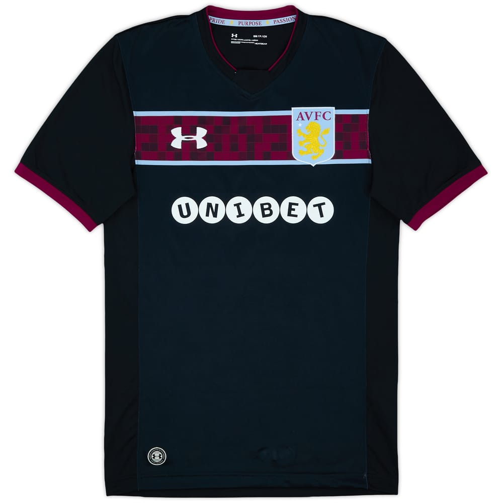 2017-18 Aston Villa Away Shirt - 10/10 - (S)