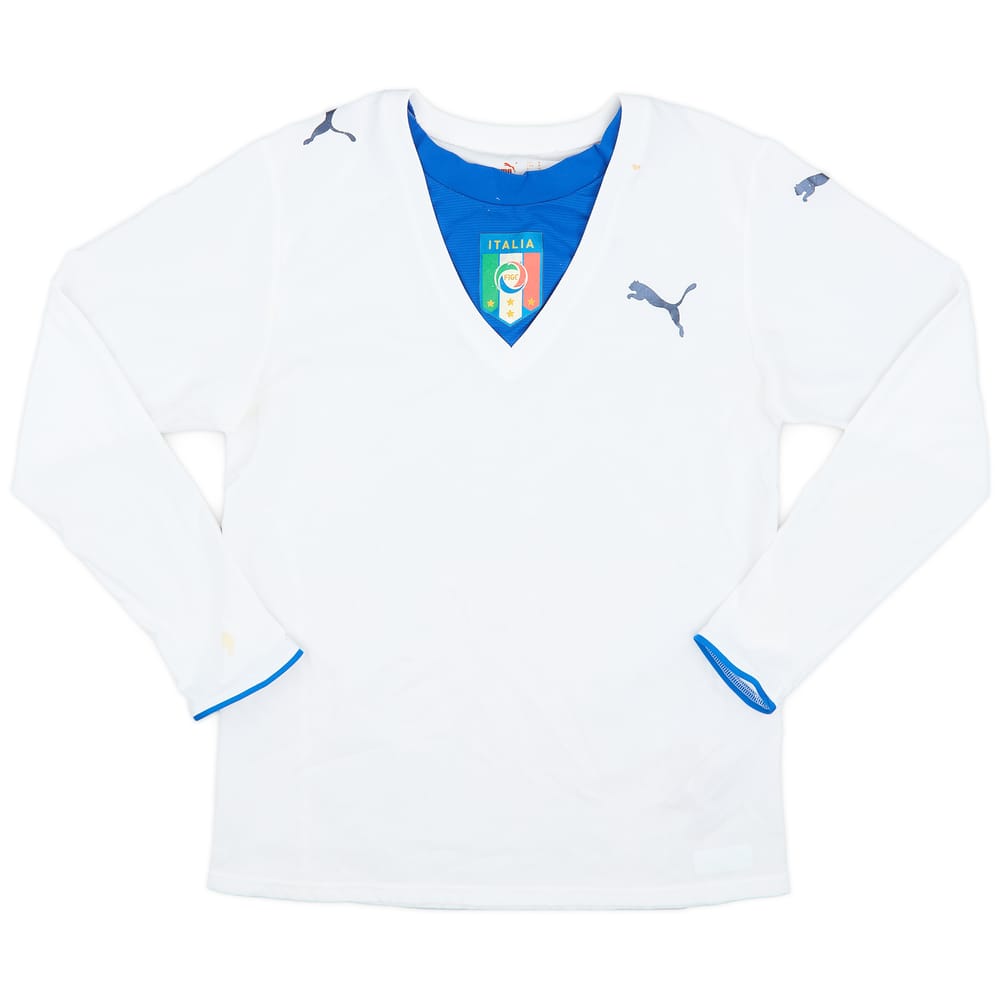 2006 Italy Away L/S Shirt - 4/10 - (M)