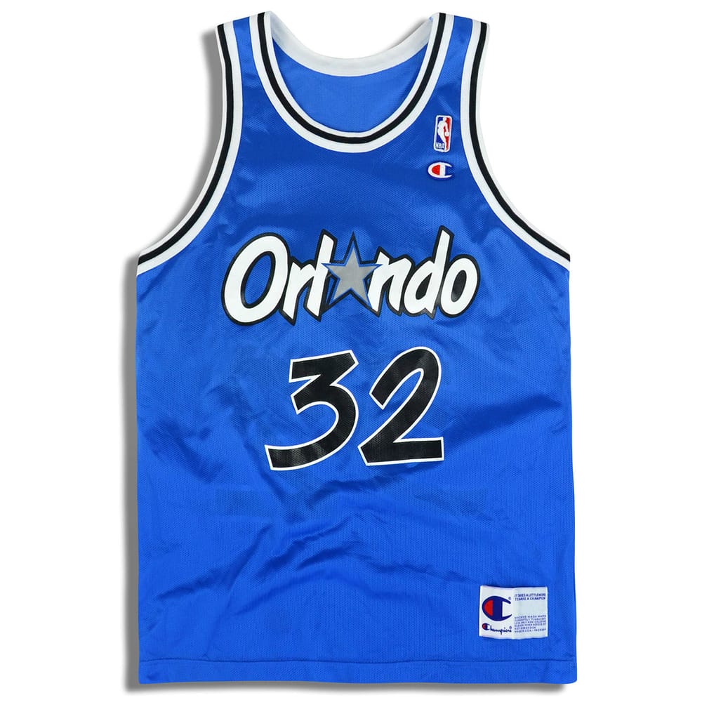 1995-96 Orlando Magic O'Neal #32 Champion Jersey (Away) L