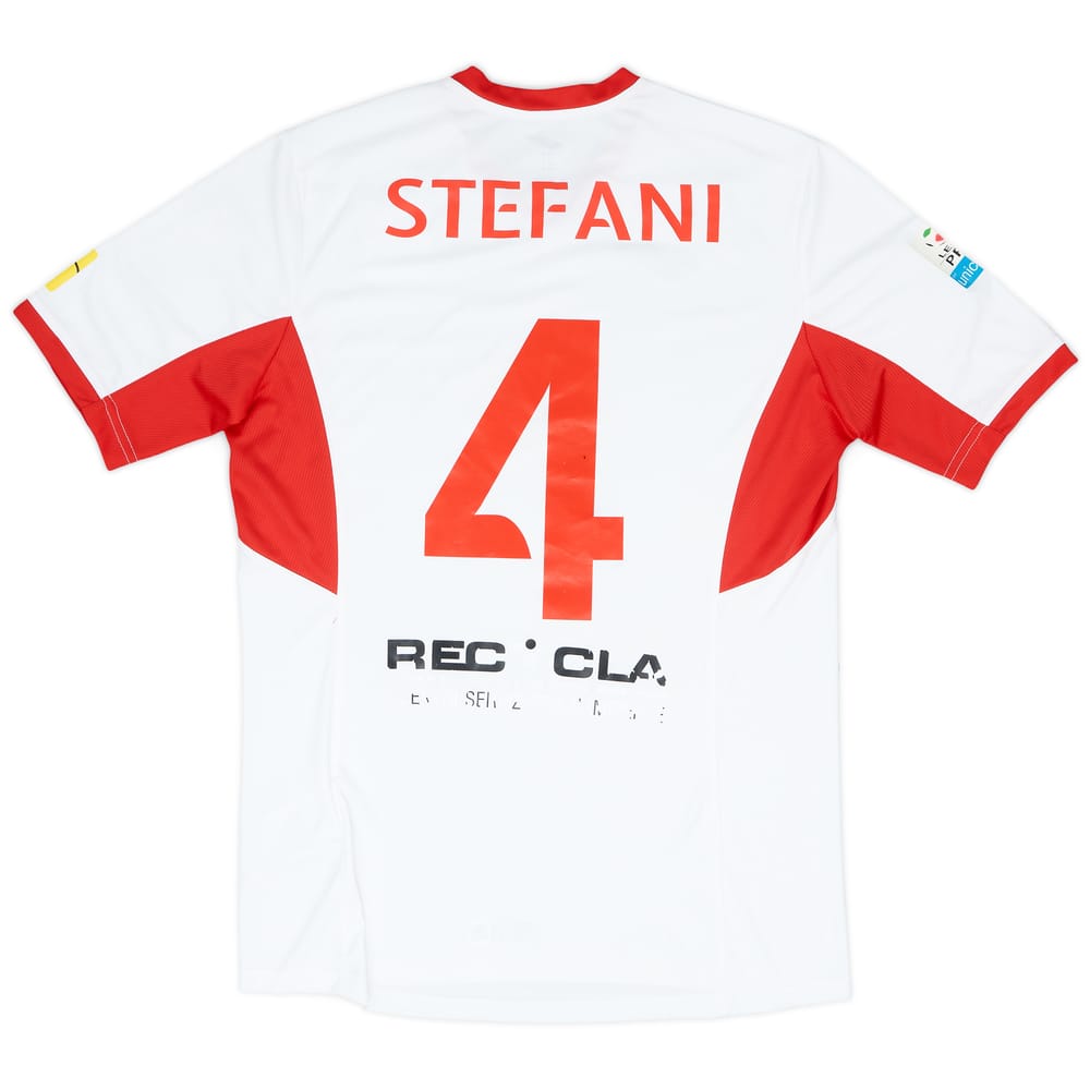2017-18 Pordenone Match Issue Away Shirt Stefani #4