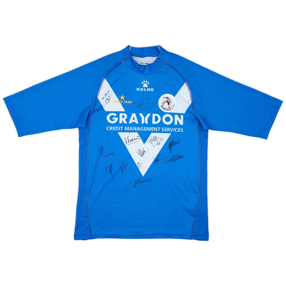 2005-06 Sparta Rotterdam Squad Signed Away Shirt - 8/10 - (XL.Boys)