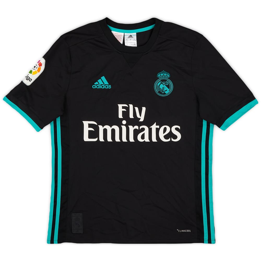 2017-18 Real Madrid Away Shirt - 10/10 - (L.Boys)