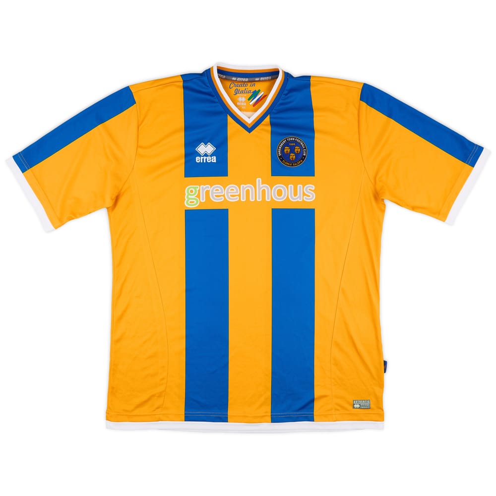 2015-17 Shrewsbury Home Shirt - 8/10 - (4XL)