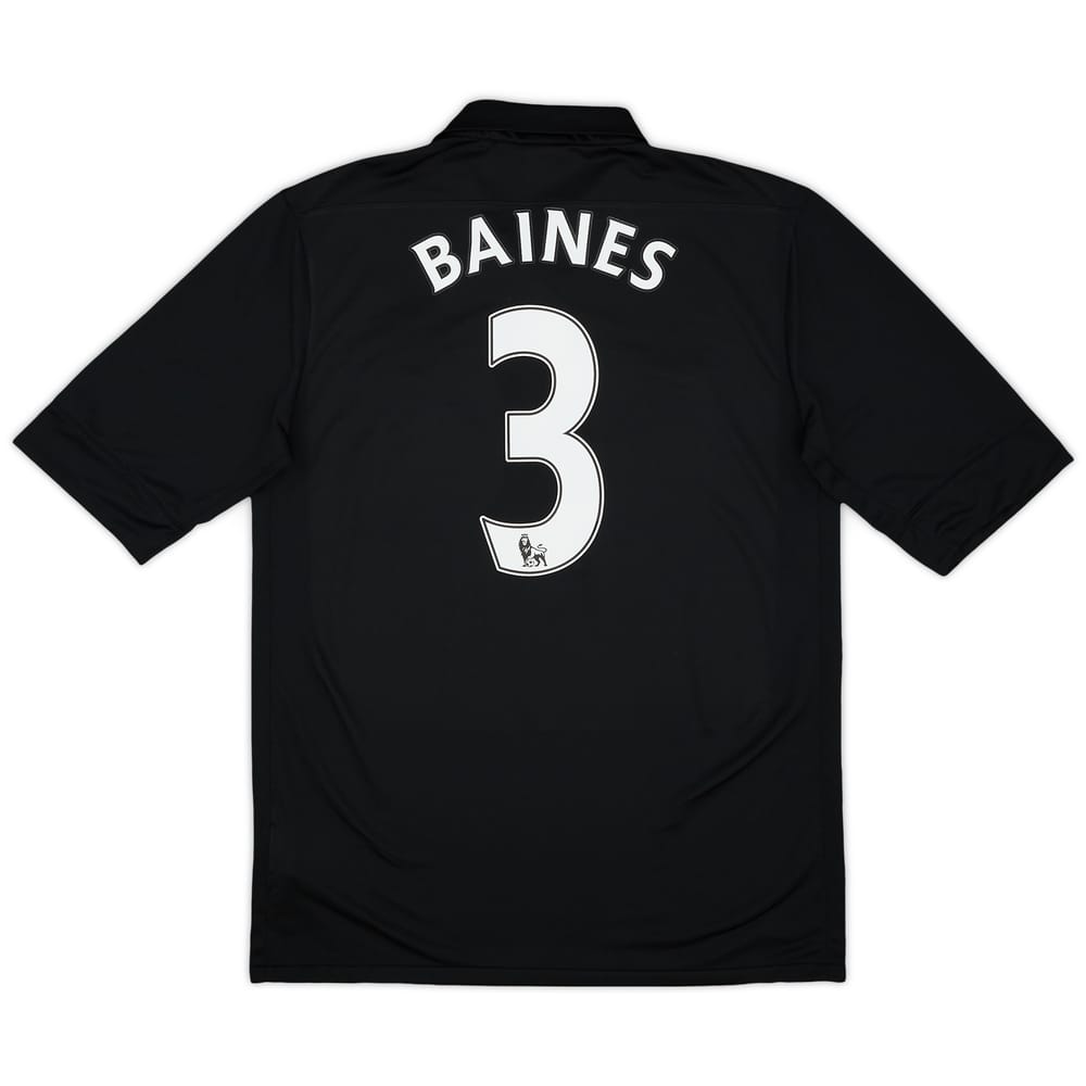 2012-13 Everton Away Shirt Baines #3 - 8/10 - (M)