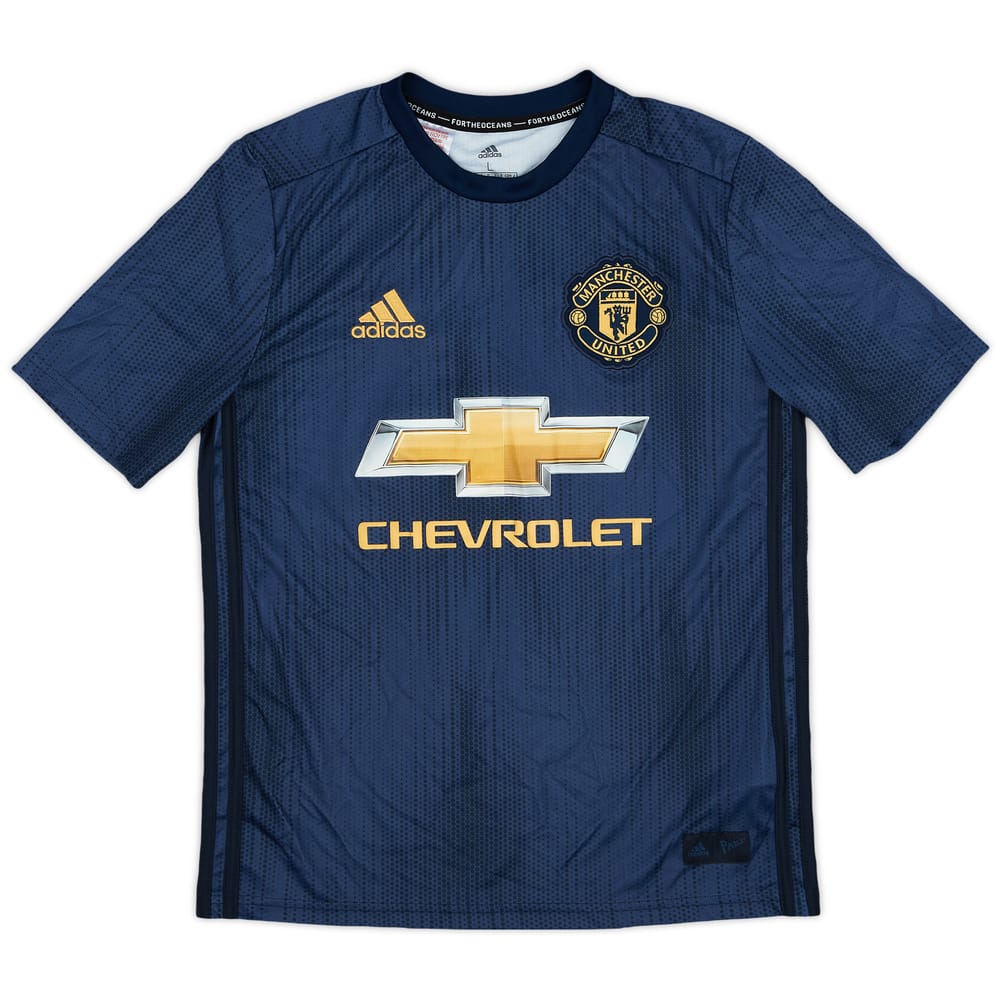 2018-19 Manchester United Third Shirt - 8/10 - (L.Boys)