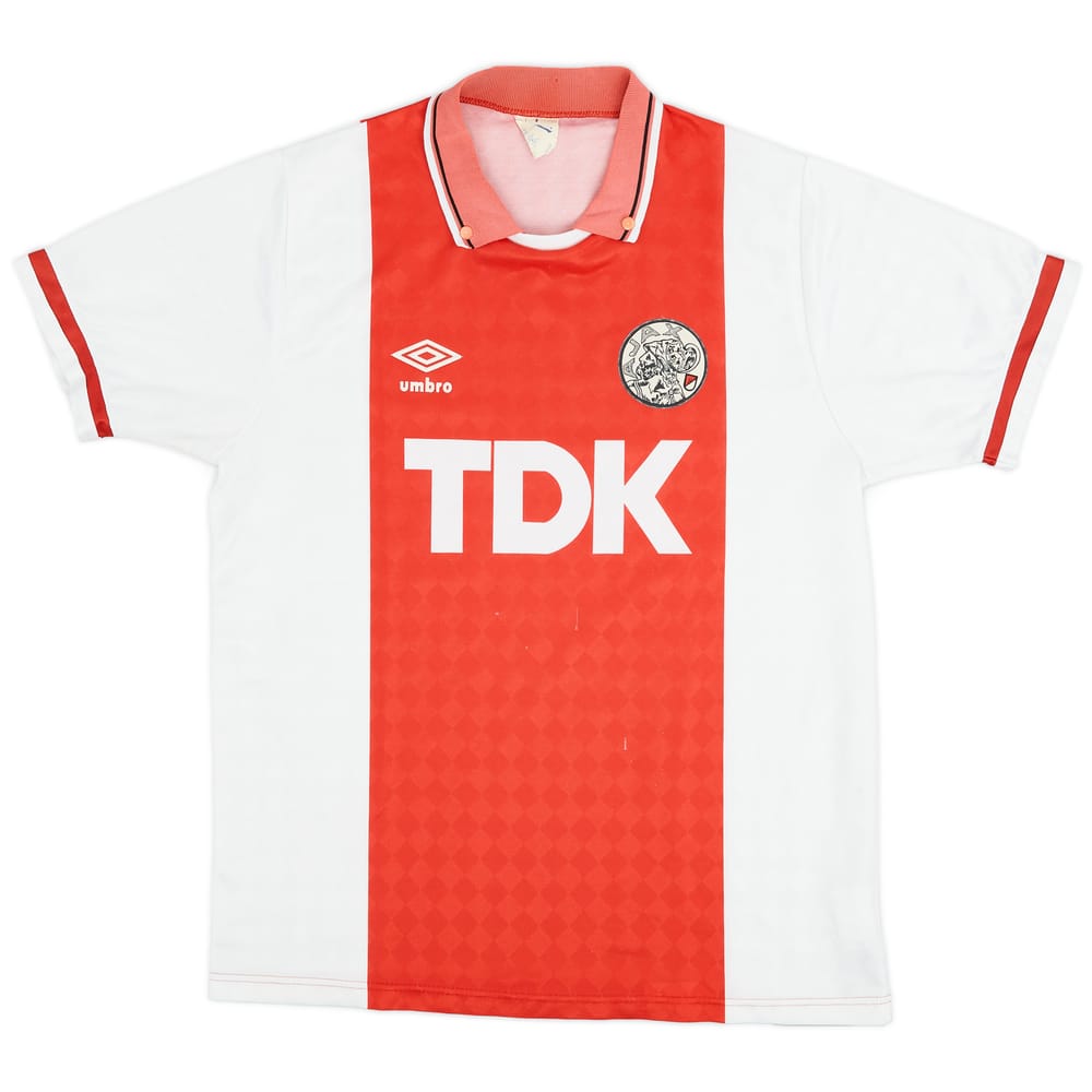 1989-91 Ajax Home Shirt - 8/10 - (S)