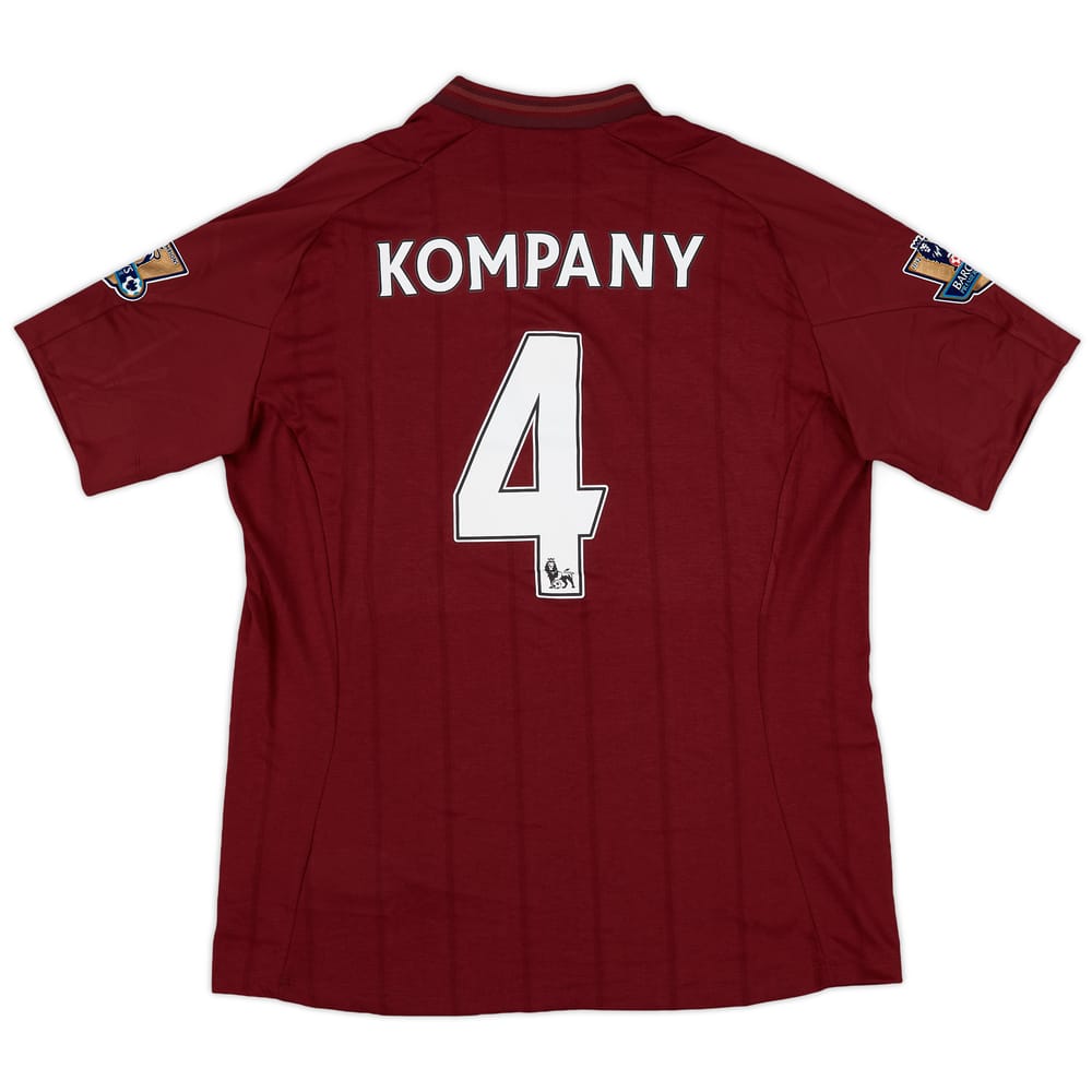 2012-13 Manchester City Away Shirt Kompany #4 (XL)