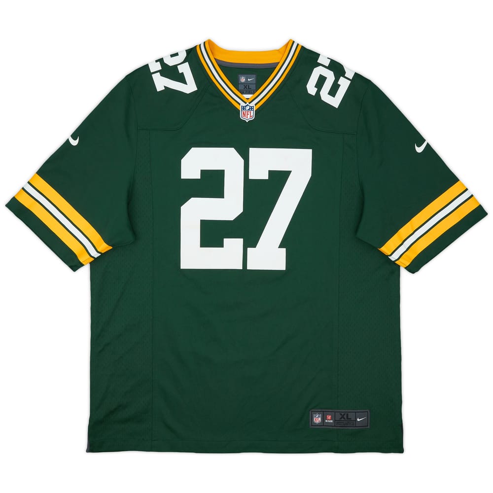 2013-16 Green Bay Packers Lacy #27 Nike Game Home Jersey - 5/10 - (XL)