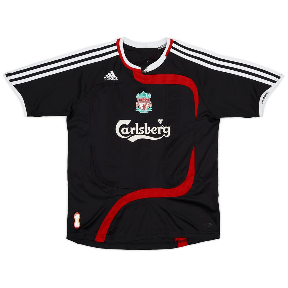 2007-08 Liverpool Third Shirt - 8/10 - (M.Boys)