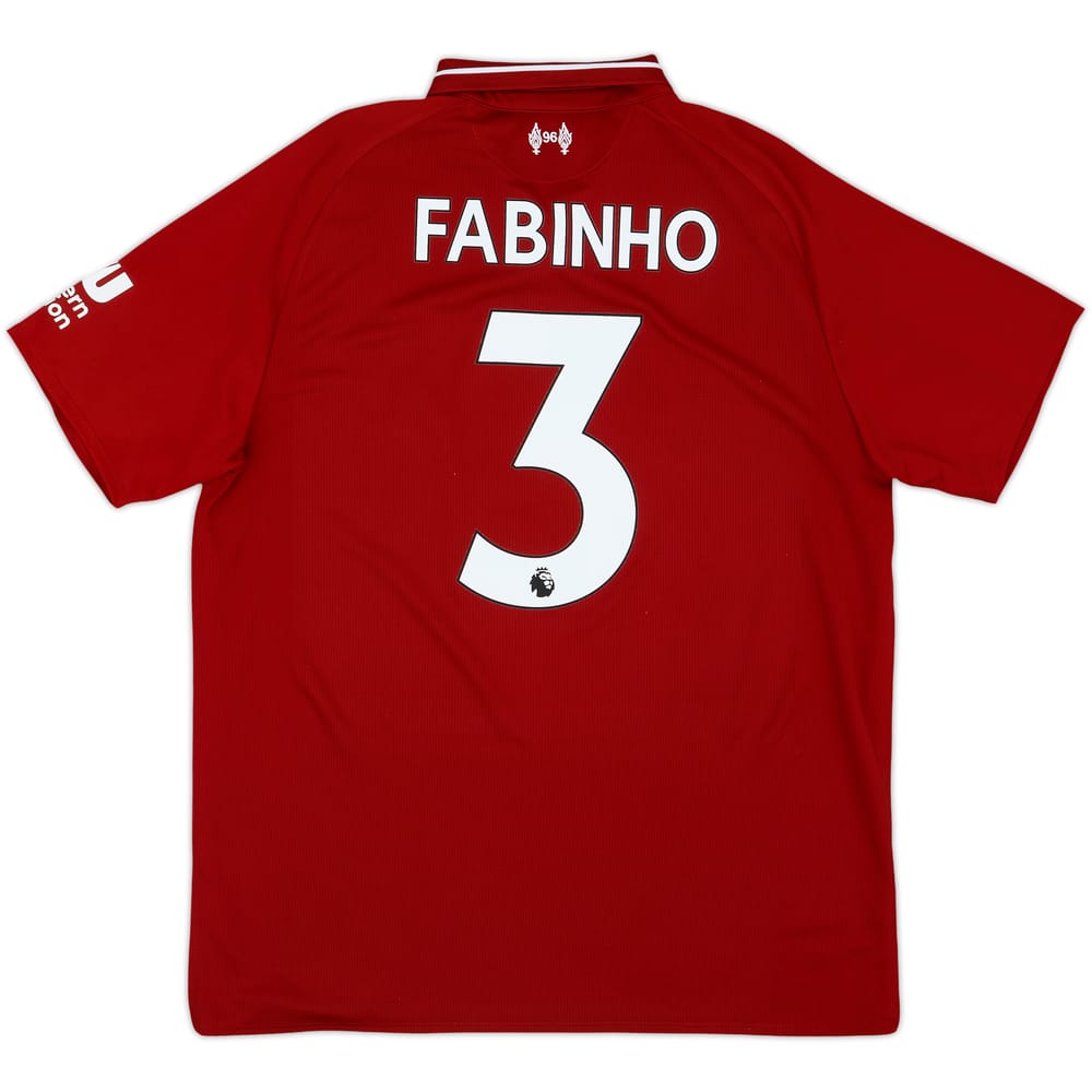2018-19 Liverpool Home Shirt Fabinho #3 - 8/10 - (L)
