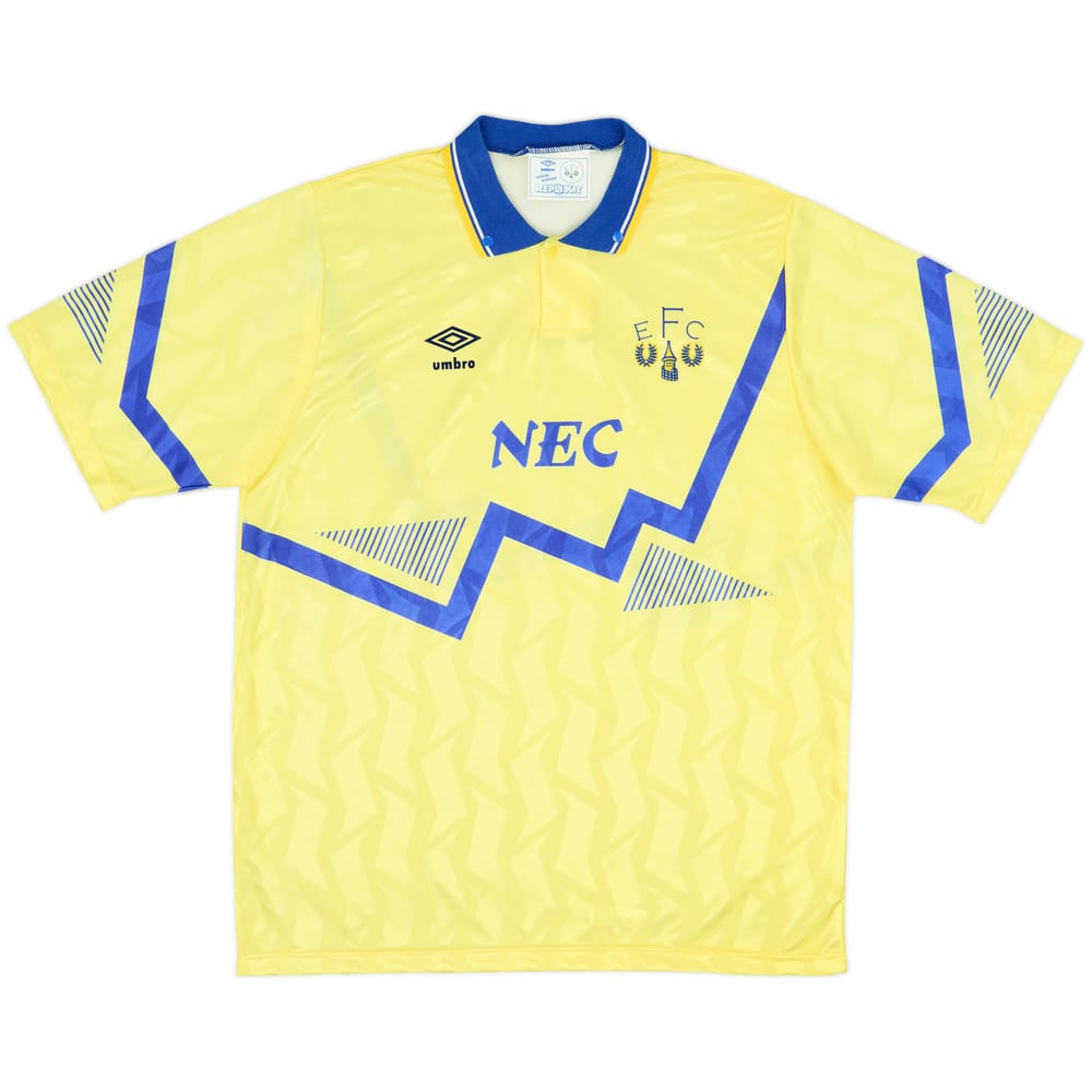 1990-92 Everton Away Shirt - 10/10 - (L)