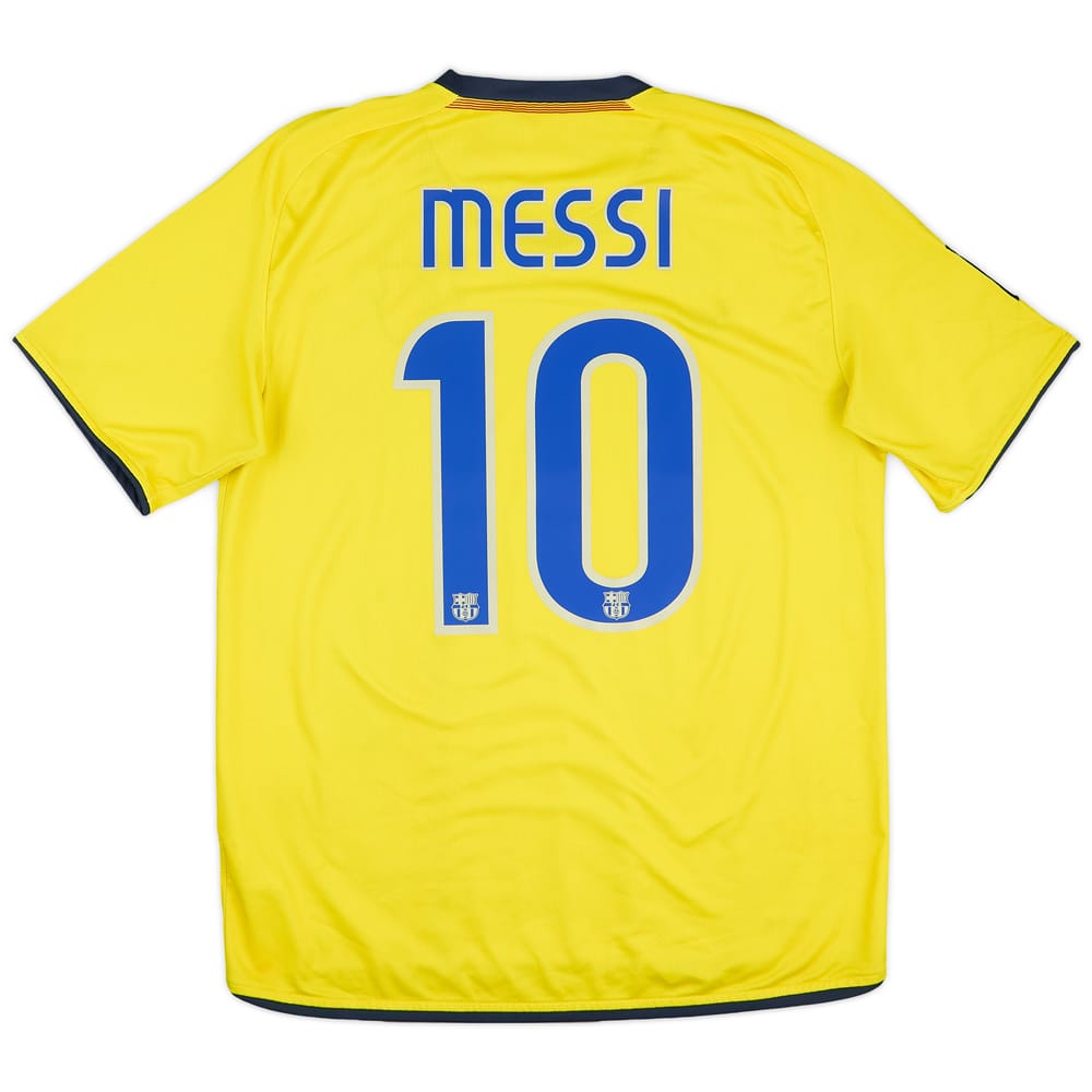2008-10 Barcelona Away Shirt Messi #10 - 6/10 - (M)
