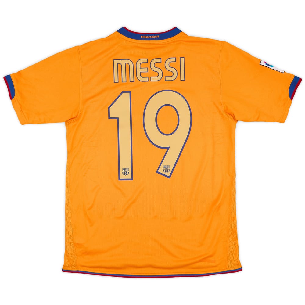 2006-08 Barcelona Away Shirt Messi #19 - 6/10 - (S)