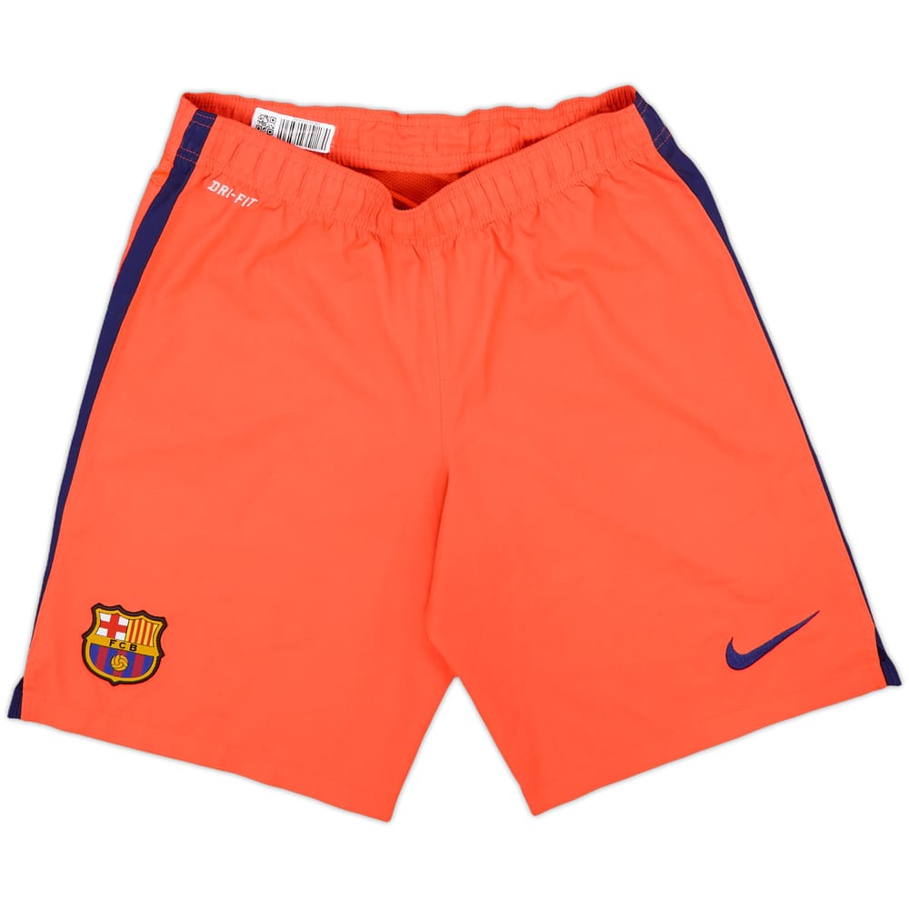 2014-15 Barcelona Away Shorts - 8/10 - (S)