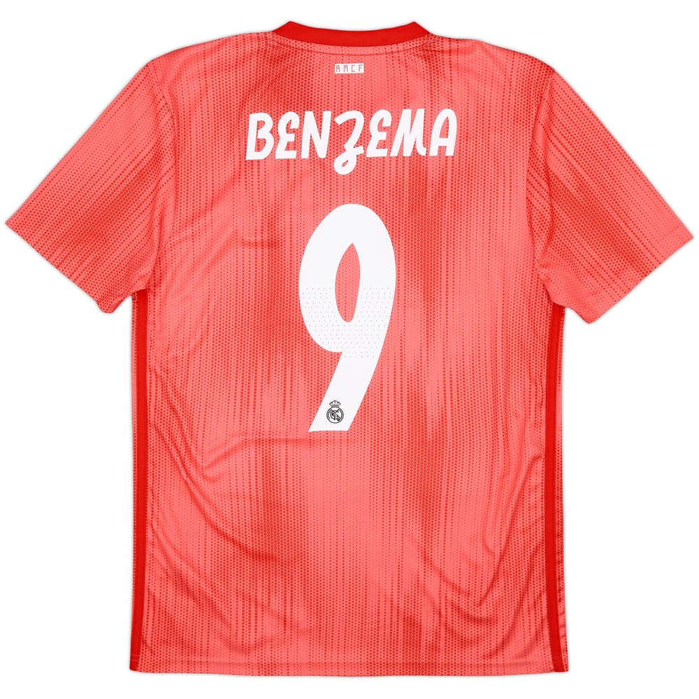 2018-19 Real Madrid Third Shirt Benzema #9 - 6/10 - (S)