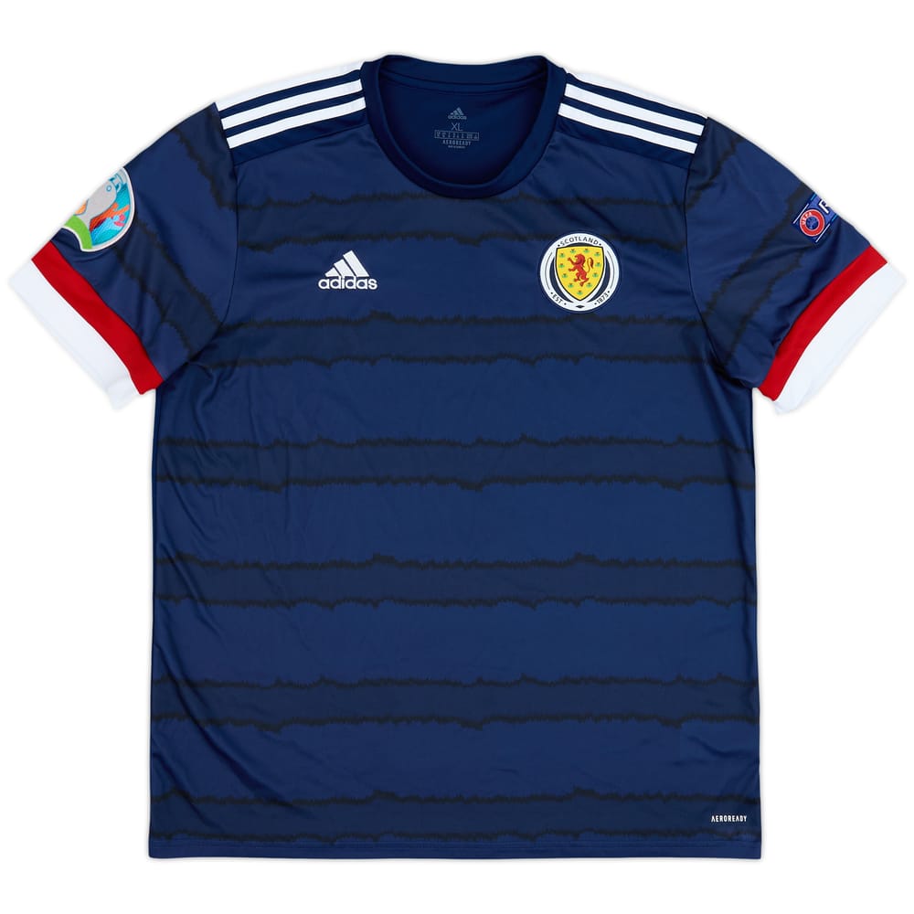 2020-22 Scotland Home Shirt - 9/10 - (XL)
