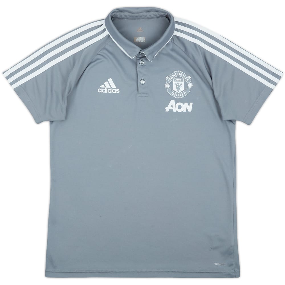 2017-18 Manchester United Polo Shirt - 7/10 - (M)