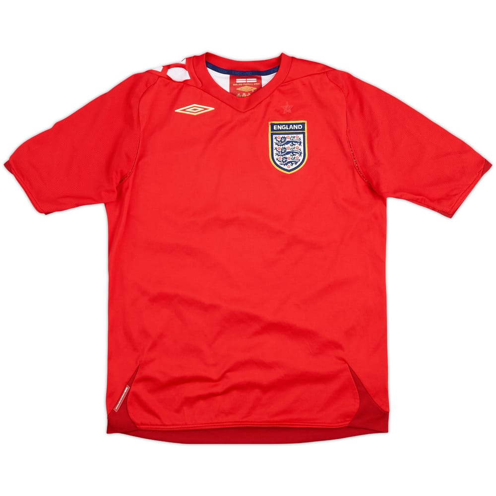 2006-08 England Away Shirt - 4/10 - (L.Boys)