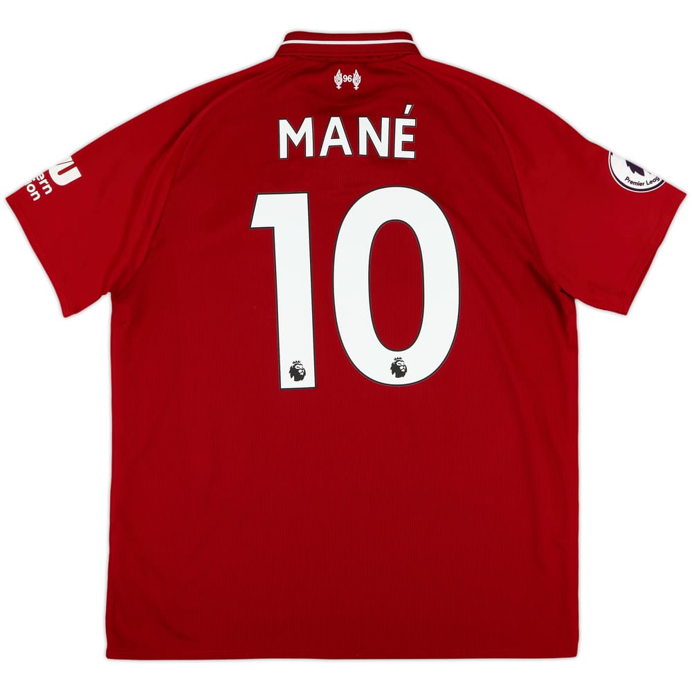2018-19 Liverpool Home Shirt Mane #10 - 8/10 - (L)