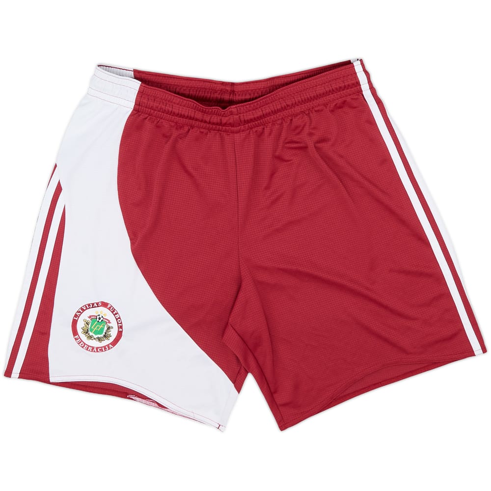 2006-08 Latvia Home Shorts - 8/10 - (L)