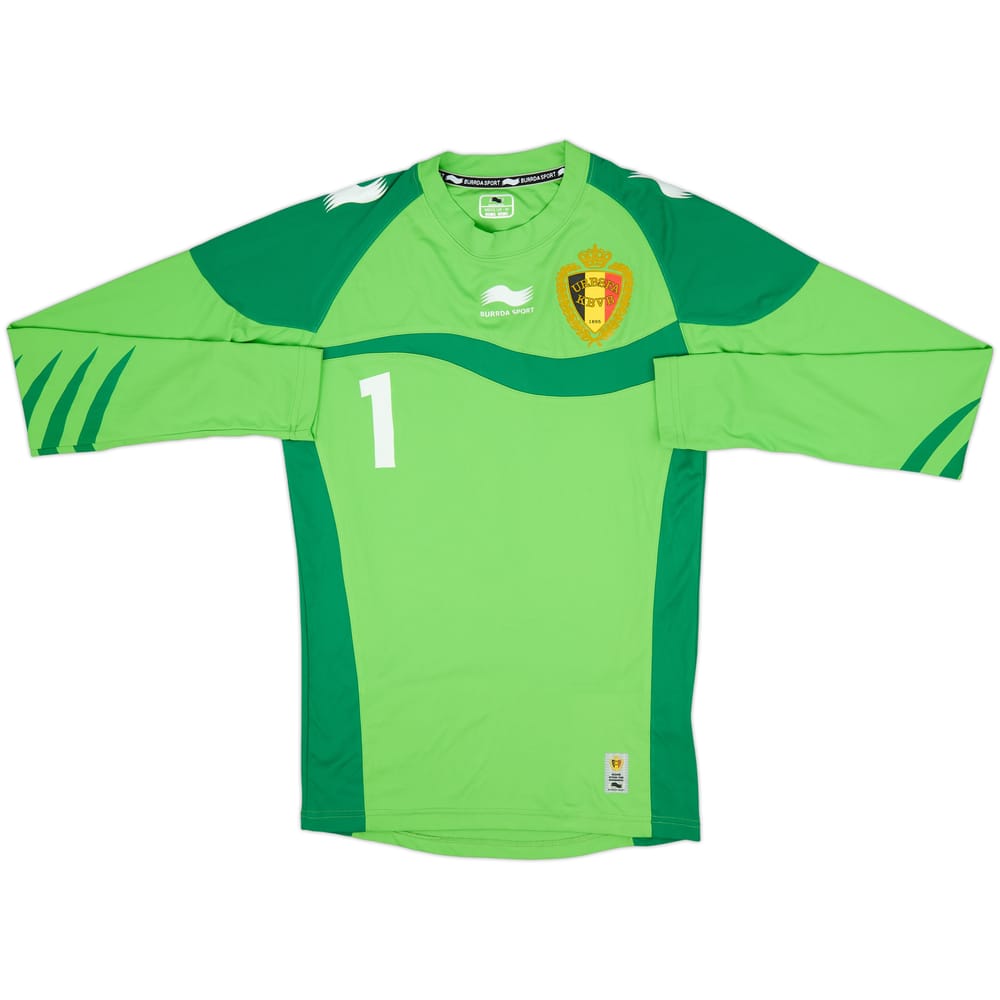 2012-14 Belgium GK Shirt #1 - 7/10 - (M)