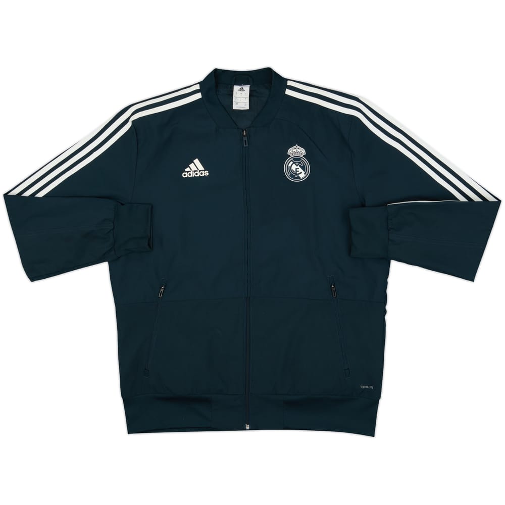 2018-19 Real Madrid adidas Track Jacket - 7/10 - (L)