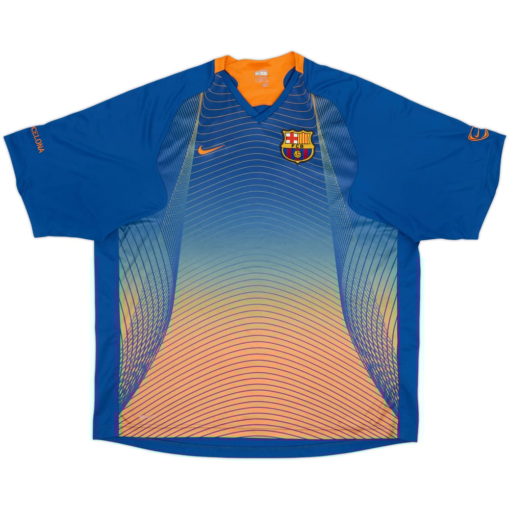 2007-08 Barcelona Nike Training Shirt - 9/10 - (XXL)