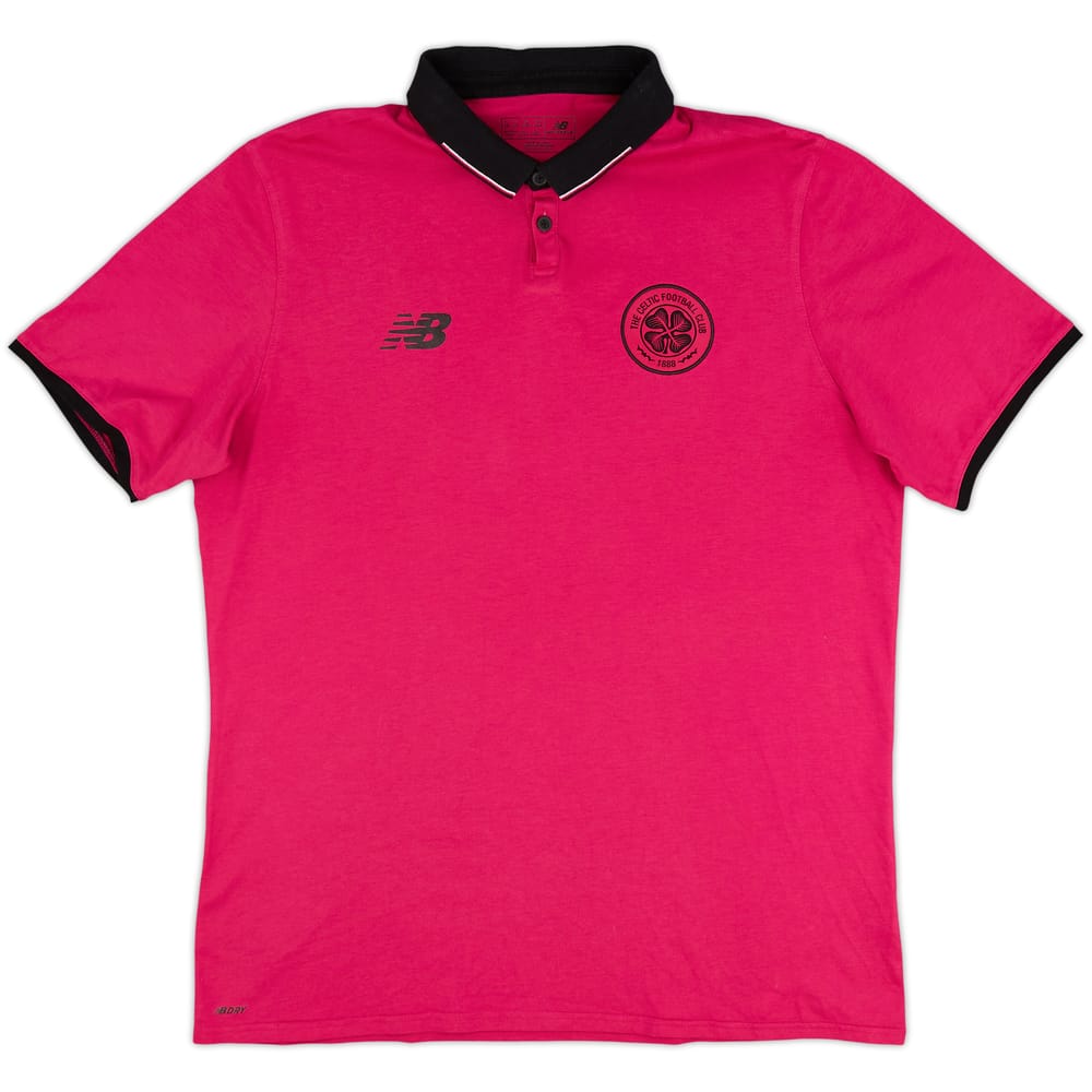 2019-20 Celtic New Balance Polo Shirt - 7/10 - (XL)