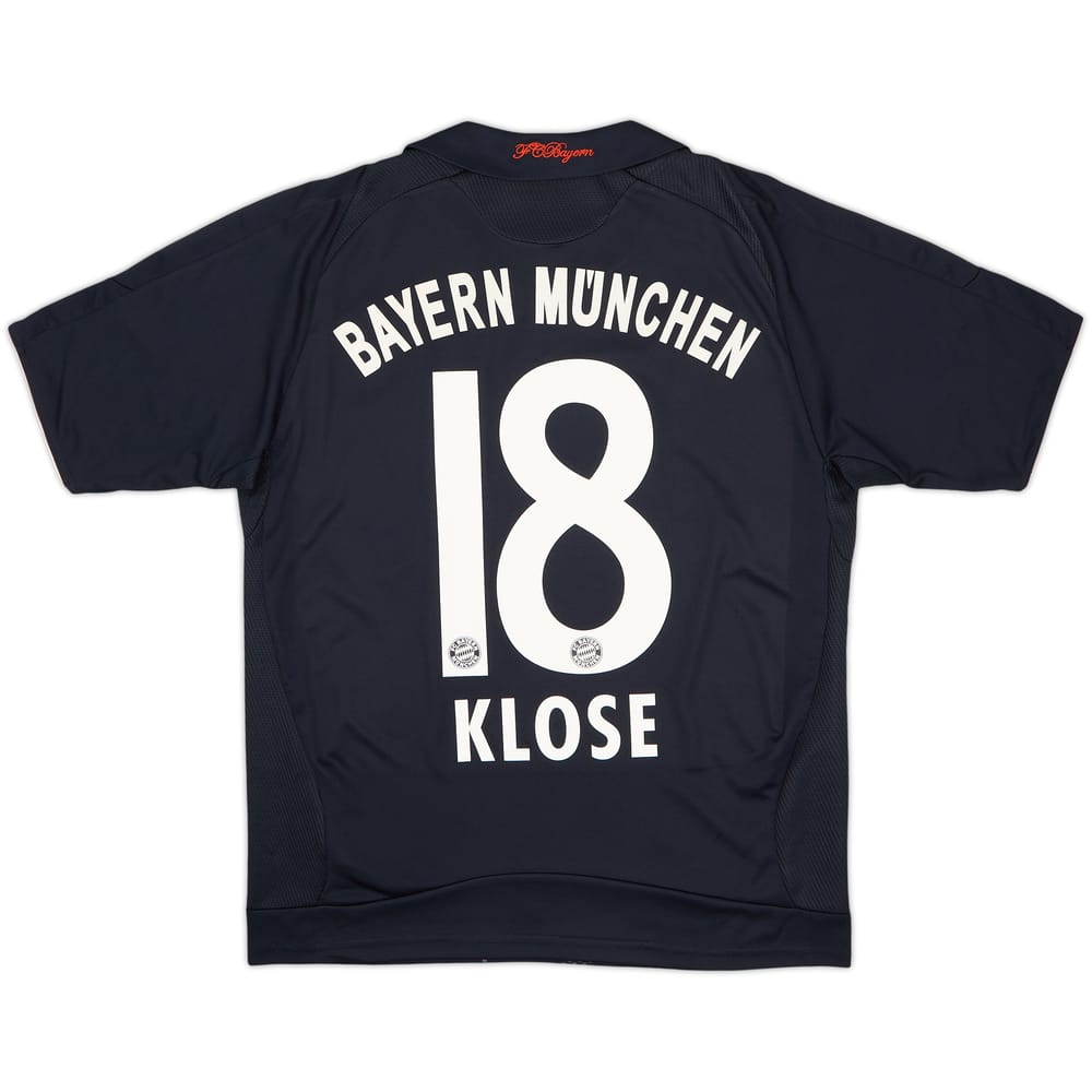 Camiseta de visitante del Bayern Munich 2008-09 Klose #18 - 8/10 - (L. Niños)