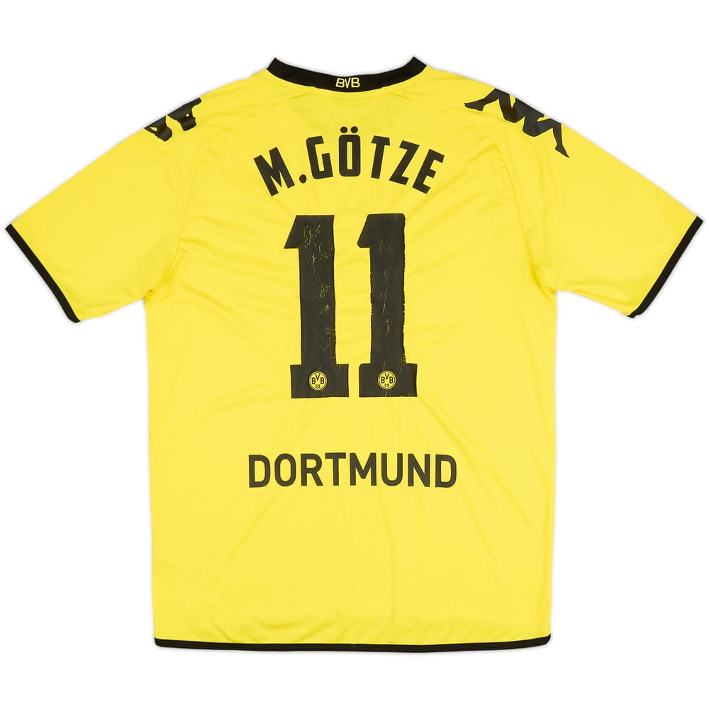 2011-12 Borussia Dortmund European Home Shirt M.Gotze #11 - 6/10 - (L)