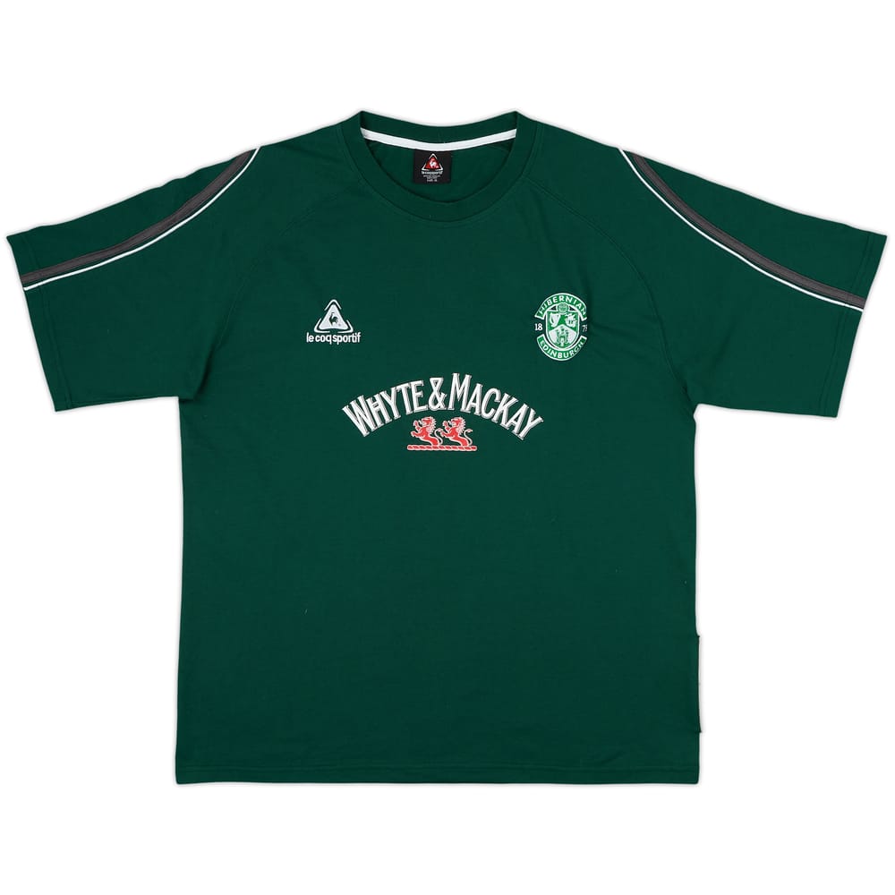 2005-06 Hibernian Le Coq Sportif Cotton Tee - 8/10 - (XL)