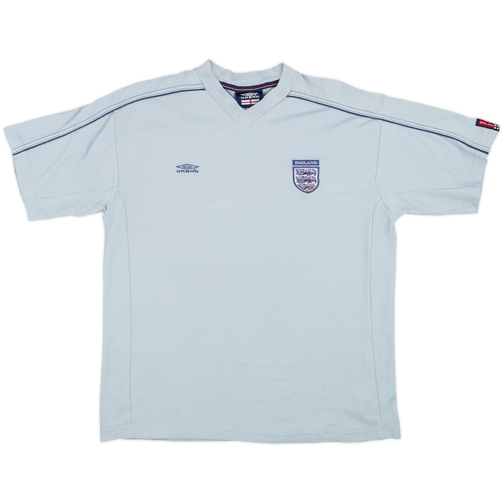 Camiseta de Algodón Umbro de Inglaterra 2002-04 - 7/10 - (L)