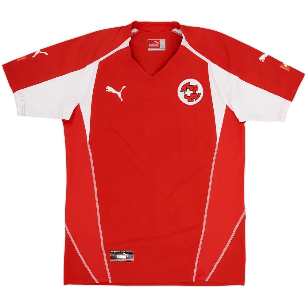 2004-06 Switzerland Home Shirt - 9/10 - (M)