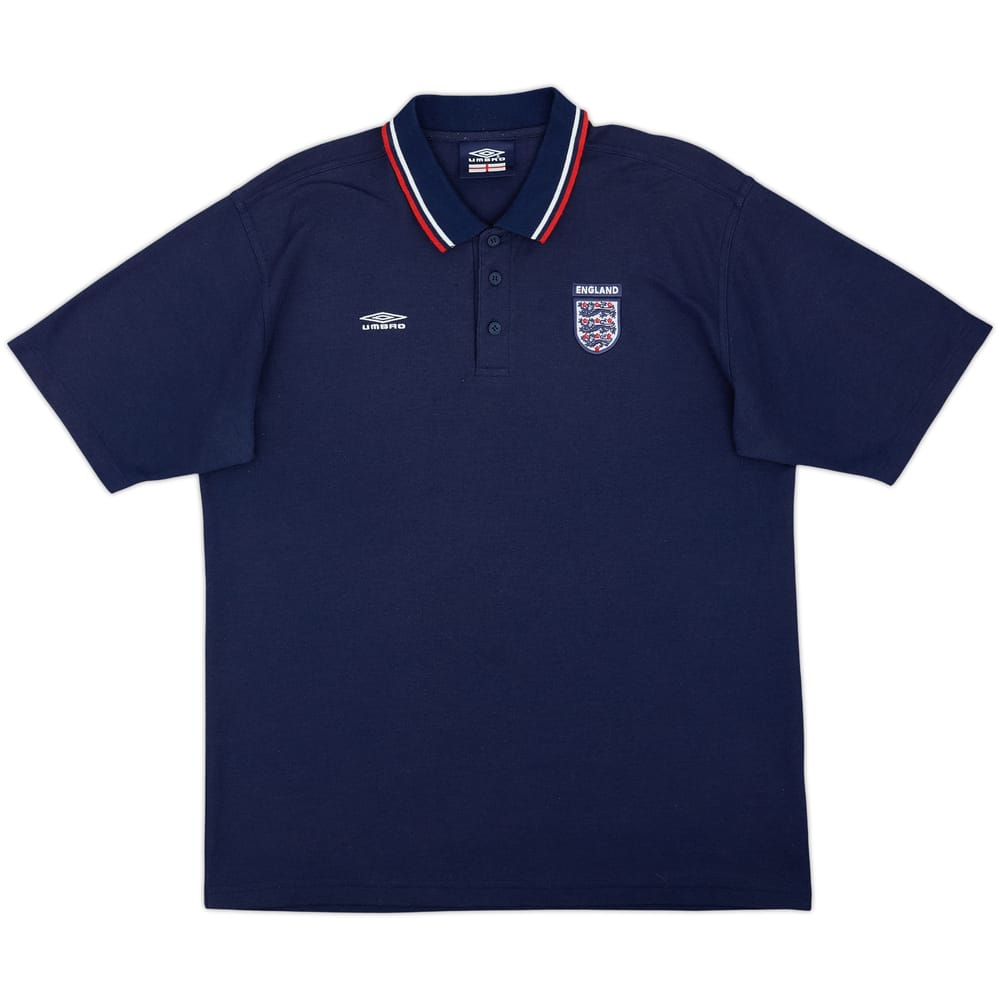 2002-04 England Umbro Polo Shirt - 8/10 - (XL)
