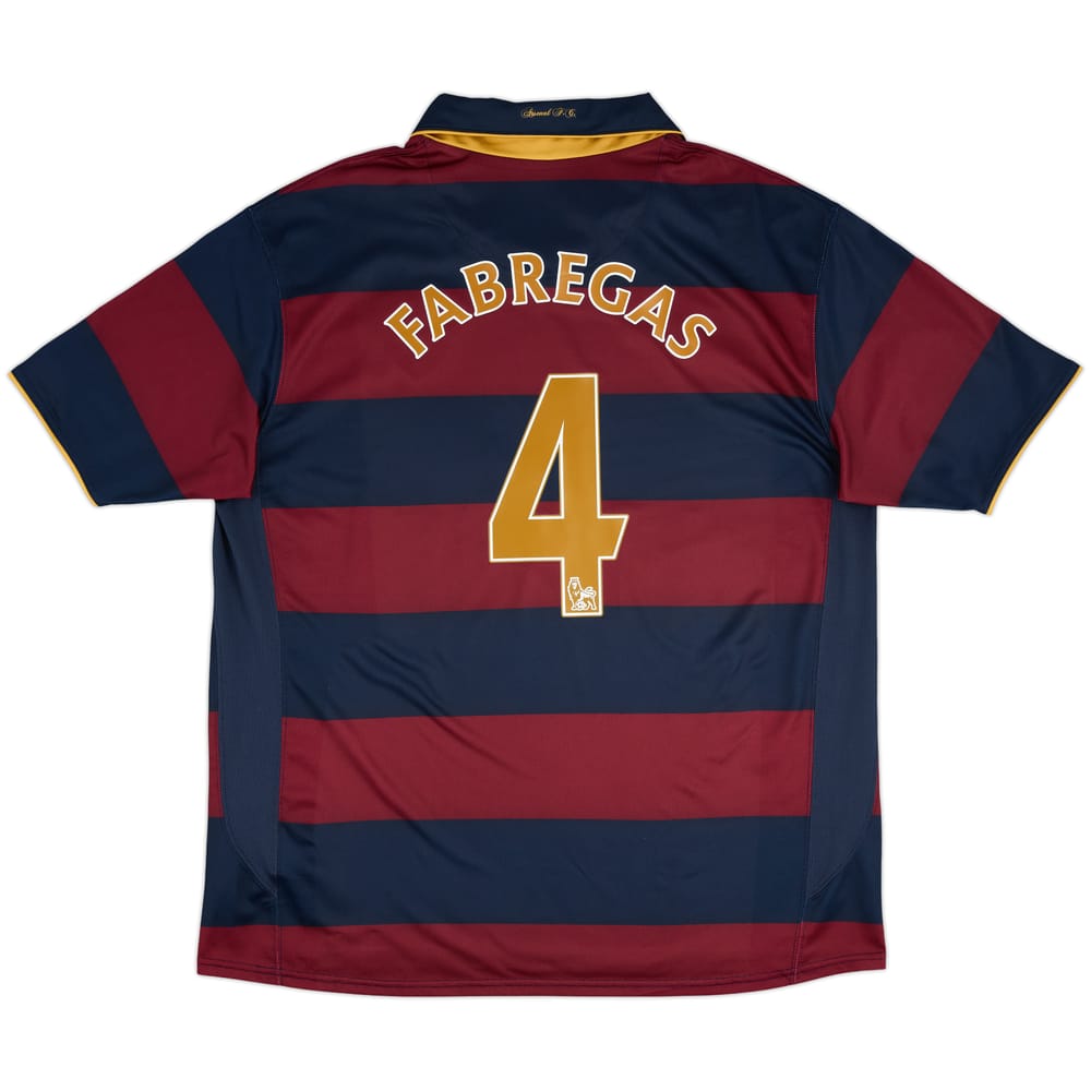 2007-08 Arsenal Third Shirt Fabregas #4 - 6/10 - (XL)