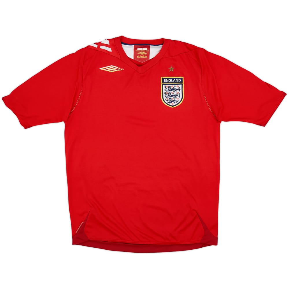 2006-08 England Away Shirt - 5/10 - (M)