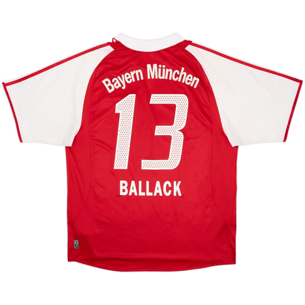 2003-04 Bayern Munich Home Shirt Ballack #13 - 6/10 - (L)