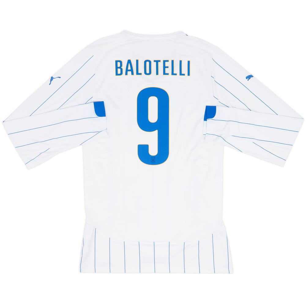 2014-15 Italy Player Issue ACTV Away Shirt Balotelli #9 (XXL)