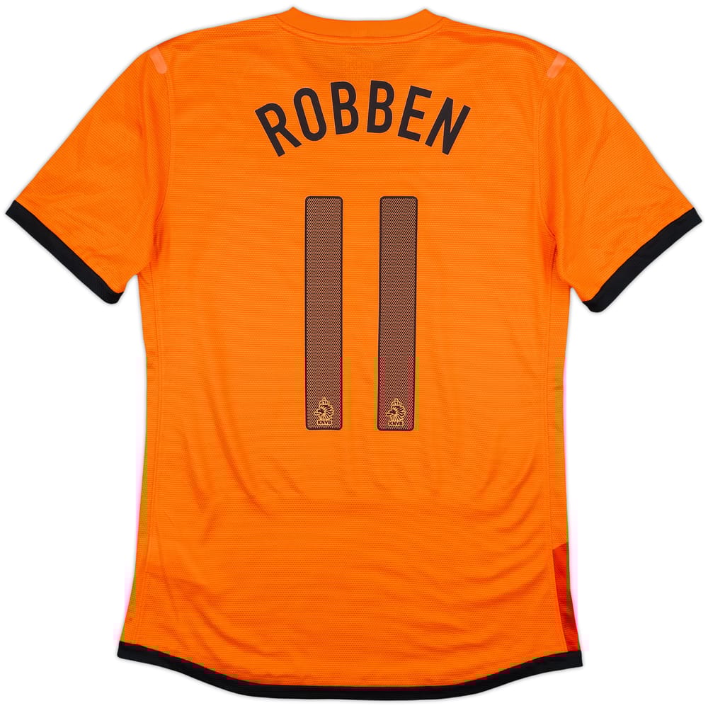 2012-13 Netherlands Home Shirt Robben #11 - 8/10 - (M)