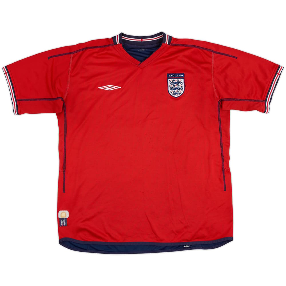 2002-04 England Away Shirt - 4/10 - (XL)