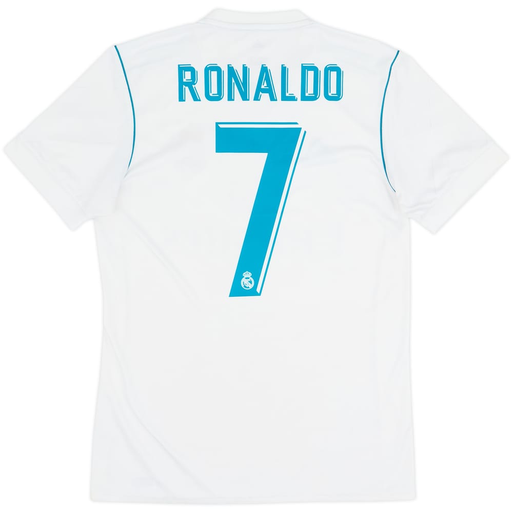 2017-18 Real Madrid Local Camiseta Ronaldo #7 - 9/10 - (S)