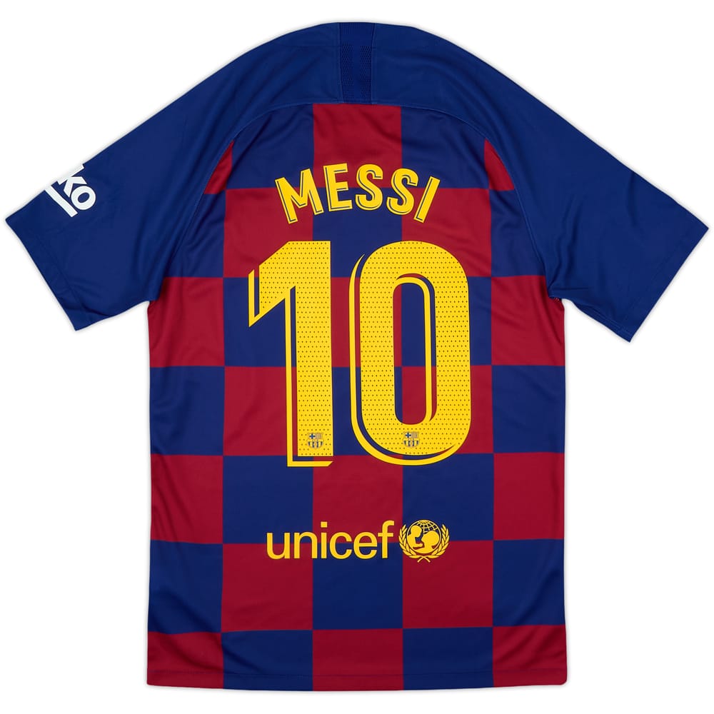 2019-20 Barcelona Home Shirt Messi #10 - 10/10 - (S)