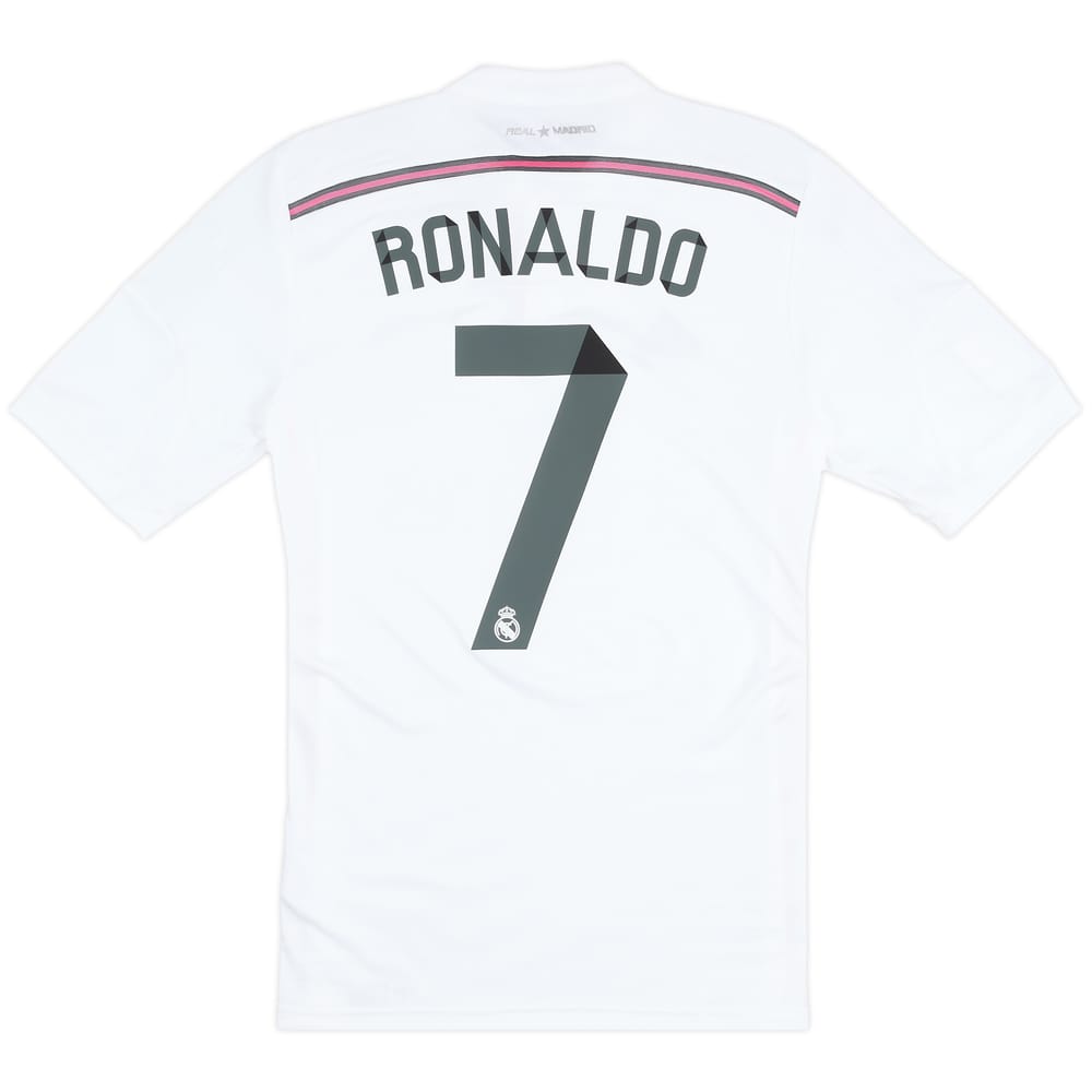 2014-15 Real Madrid Camiseta Local Ronaldo #7 - 5/10 - (S)